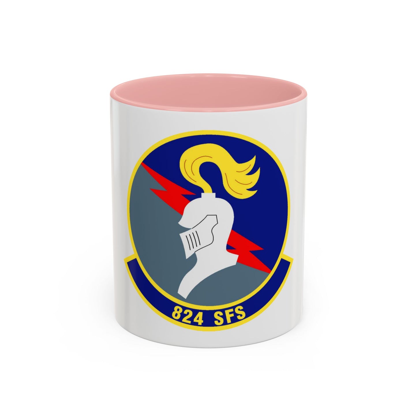 824th Security Forces Squadron (U.S. Air Force) Accent Coffee Mug