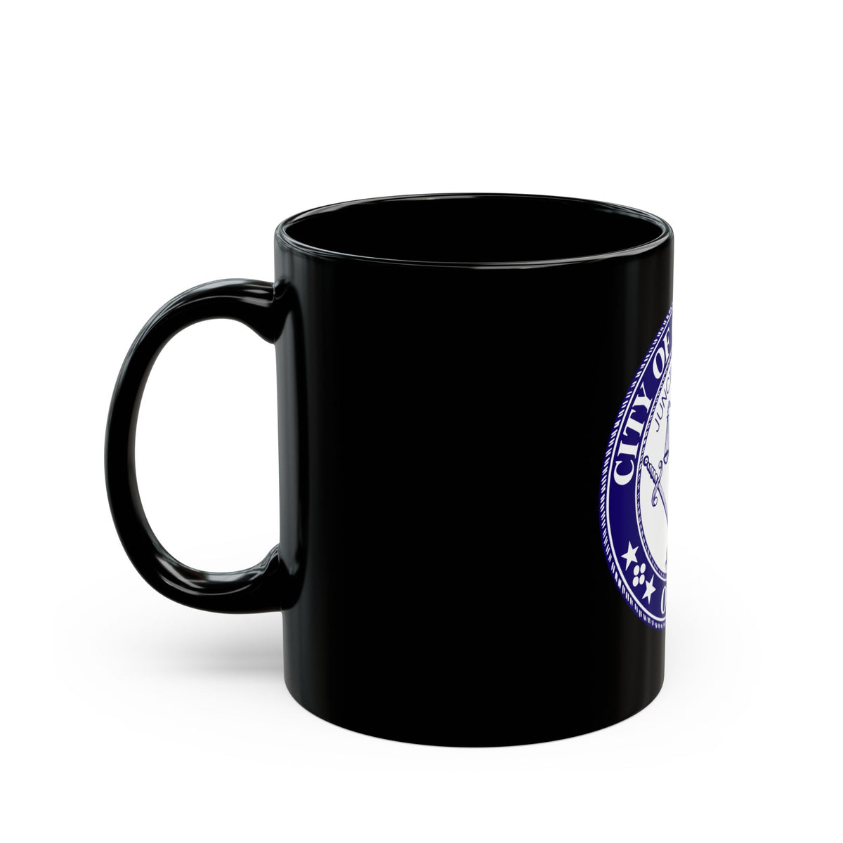 Seal of the City of Cincinnati - Black Coffee Mug