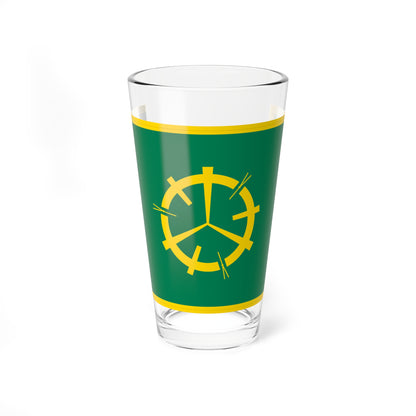 Flag of Misawa Aomori (Japan) Pint Glass 16oz