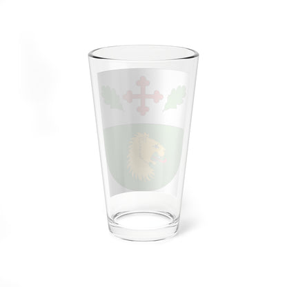 Grolley-Ponthaux-coat of arms (Switzerland) (Coat of Arms) Pint Glass 16oz