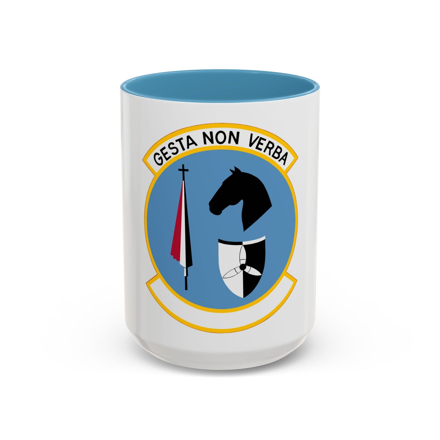 537 Airlift Squadron PACAF (U.S. Air Force) Accent Coffee Mug