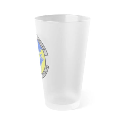 347th Aeromedical Dental Squadron (U.S. Air Force) Frosted Pint Glass 16oz-Go Mug Yourself