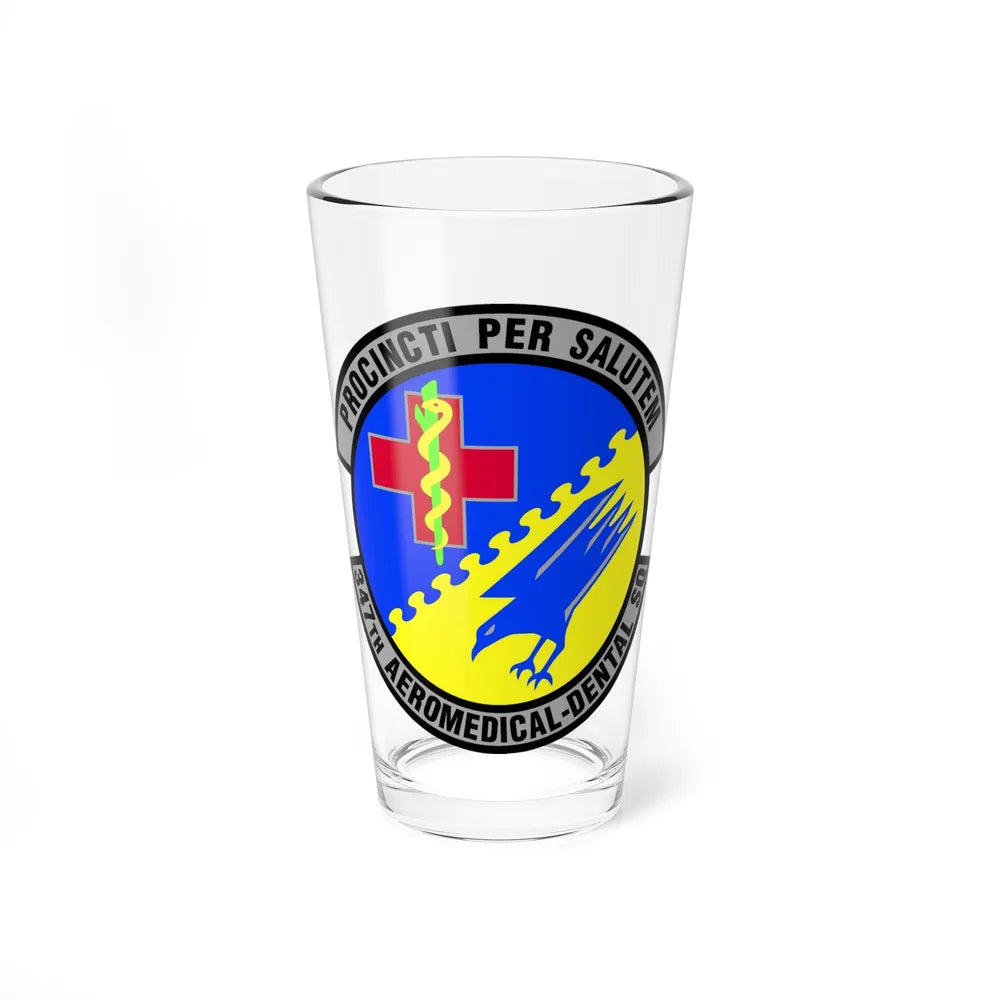 347th Aeromedical Dental Squadron (U.S. Air Force) Pint Glass 16oz-16oz-Go Mug Yourself