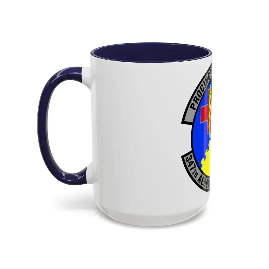 347th Aeromedical Dental Squadron (U.S. Air Force) Accent Coffee Mug - Go Mug Yourself