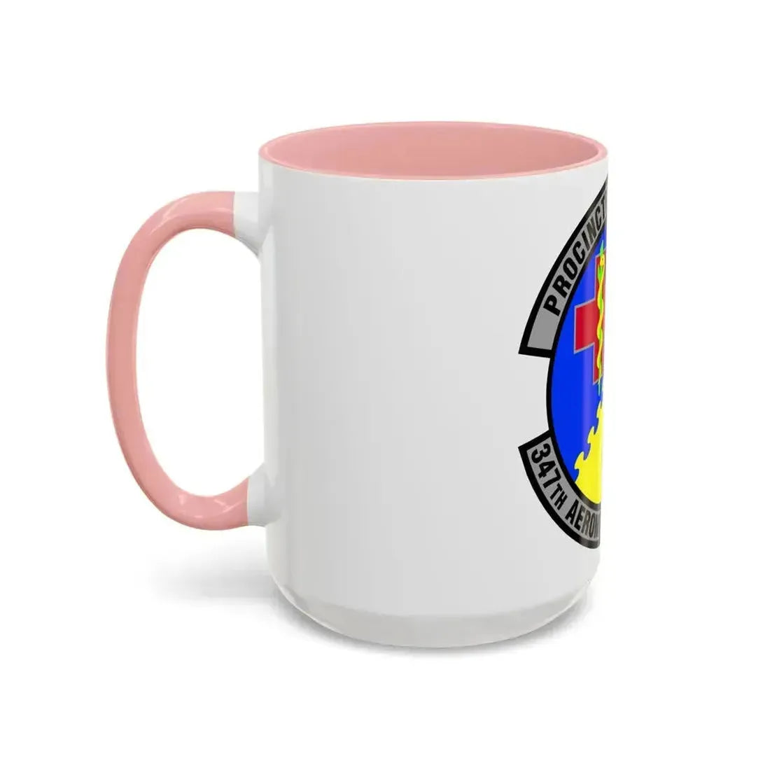 347th Aeromedical Dental Squadron (U.S. Air Force) Accent Coffee Mug - Go Mug Yourself