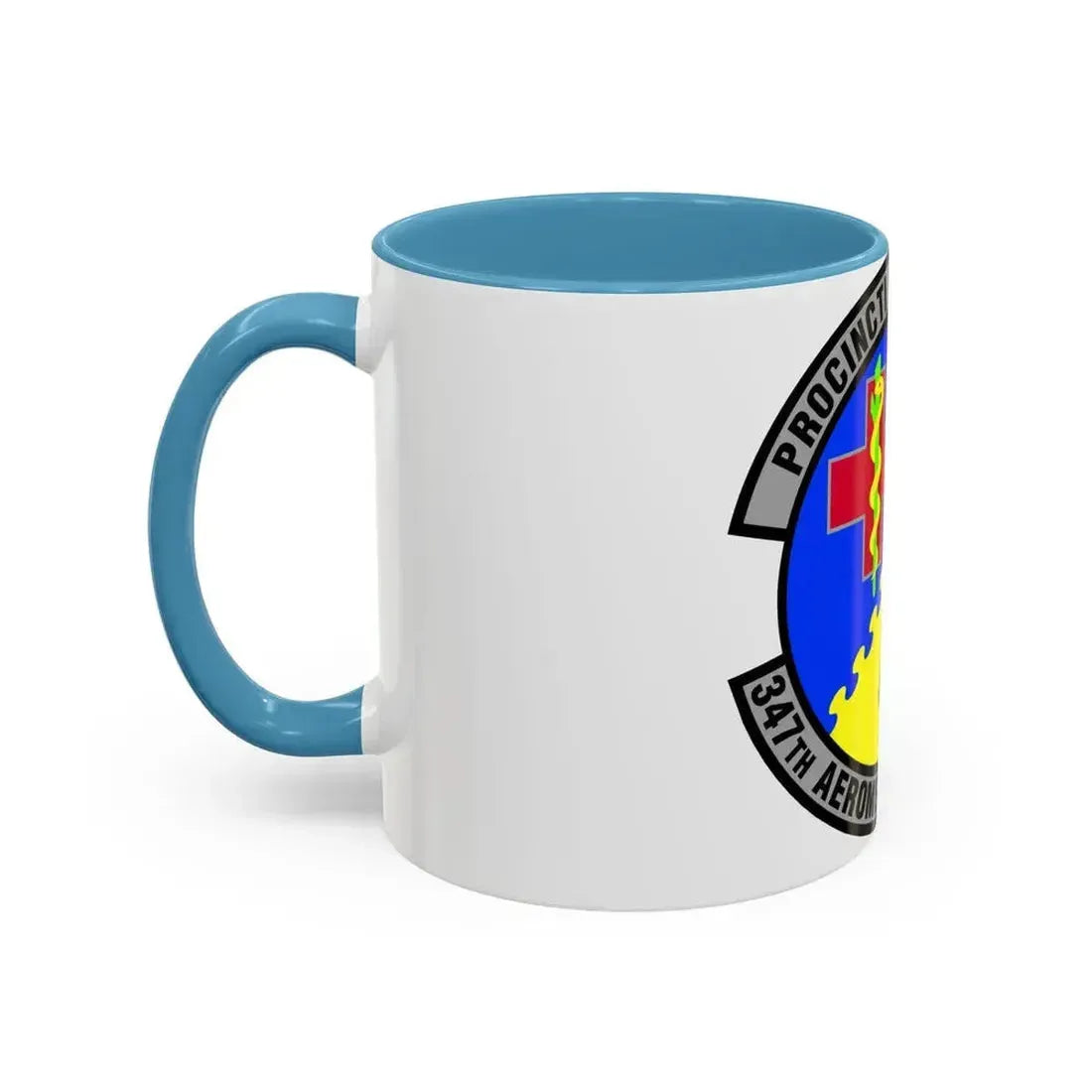 347th Aeromedical Dental Squadron (U.S. Air Force) Accent Coffee Mug - Go Mug Yourself