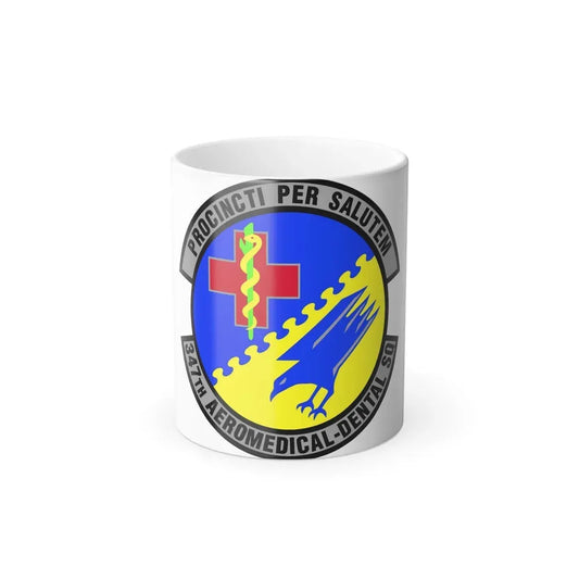 347th Aeromedical Dental Squadron (U.S. Air Force) Color Changing Mug 11oz - Go Mug Yourself