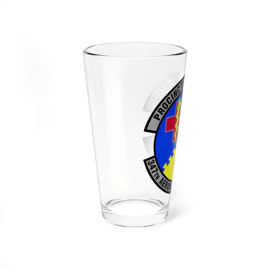 347th Aeromedical Dental Squadron (U.S. Air Force) Pint Glass 16oz - Go Mug Yourself