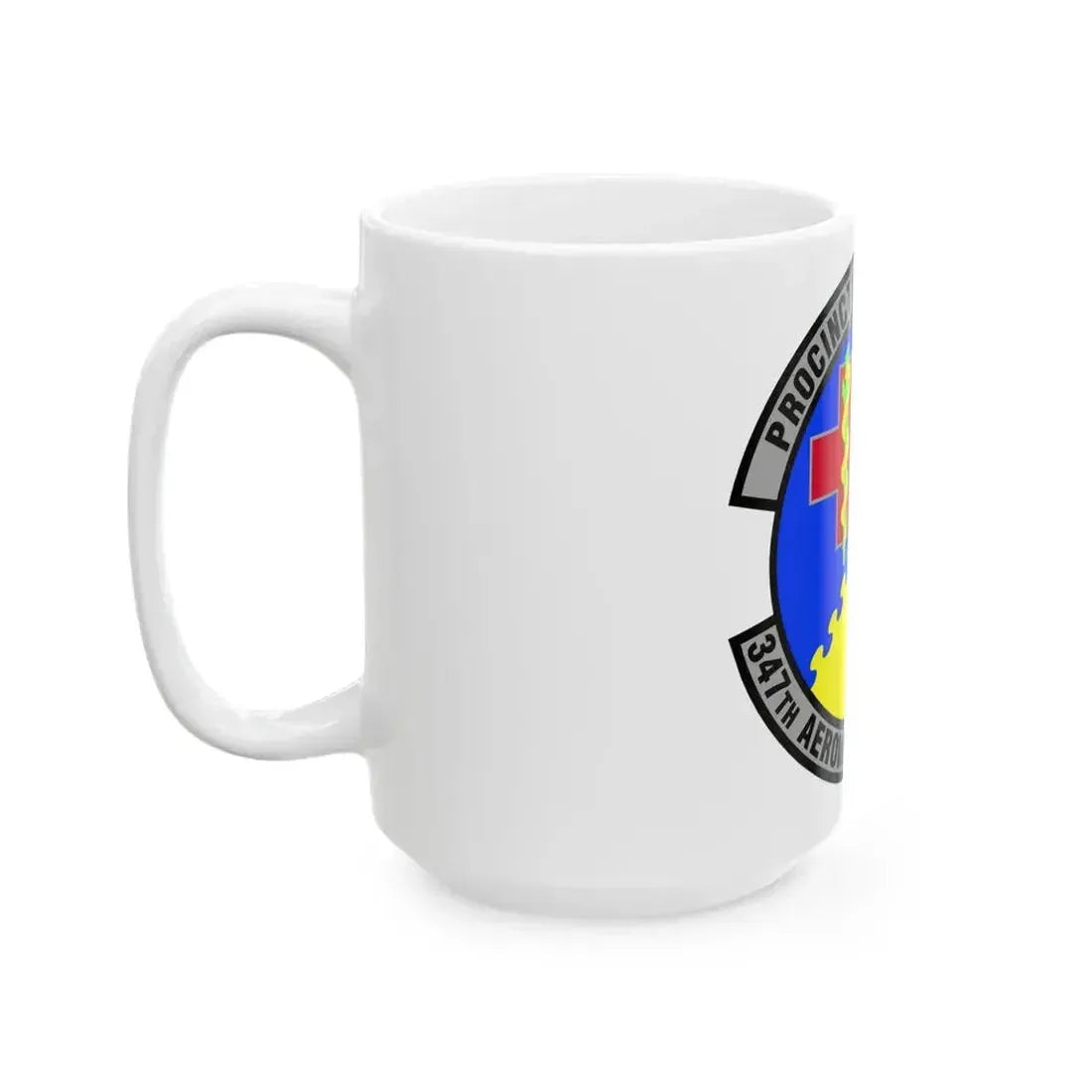 347th Aeromedical Dental Squadron (U.S. Air Force) White Coffee Mug - Go Mug Yourself