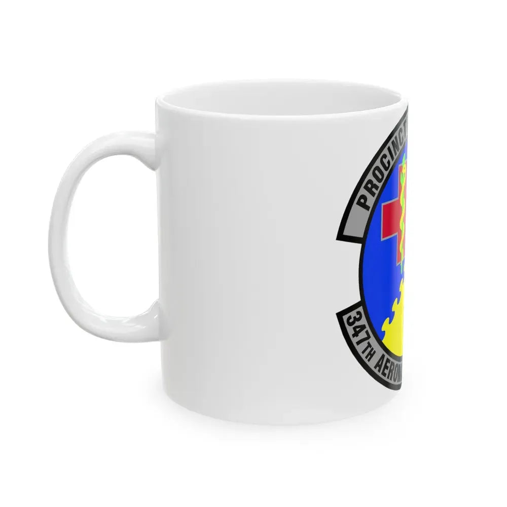347th Aeromedical Dental Squadron (U.S. Air Force) White Coffee Mug - Go Mug Yourself