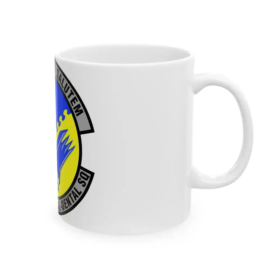 347th Aeromedical Dental Squadron (U.S. Air Force) White Coffee Mug - Go Mug Yourself