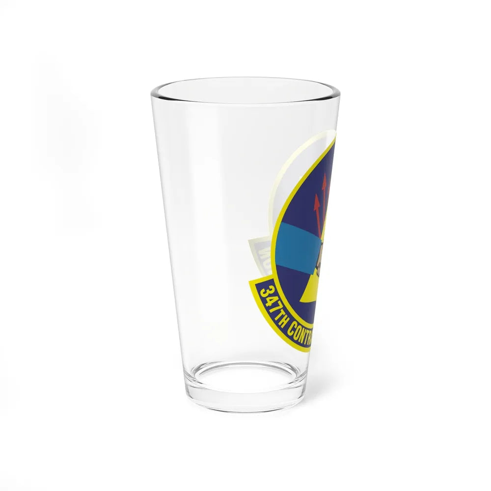 347th Contracting Squadron (U.S. Air Force) Pint Glass 16oz-Go Mug Yourself