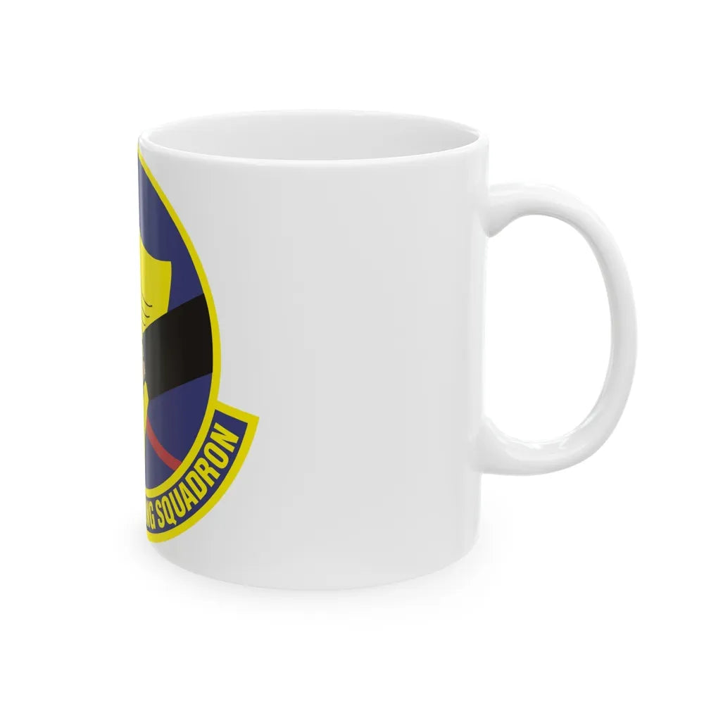 347th Contracting Squadron (U.S. Air Force) White Coffee Mug-Go Mug Yourself