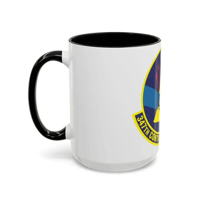 347th Contracting Squadron (U.S. Air Force) Accent Coffee Mug - Go Mug Yourself