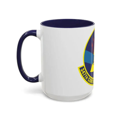 347th Contracting Squadron (U.S. Air Force) Accent Coffee Mug - Go Mug Yourself