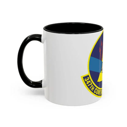 347th Contracting Squadron (U.S. Air Force) Accent Coffee Mug - Go Mug Yourself