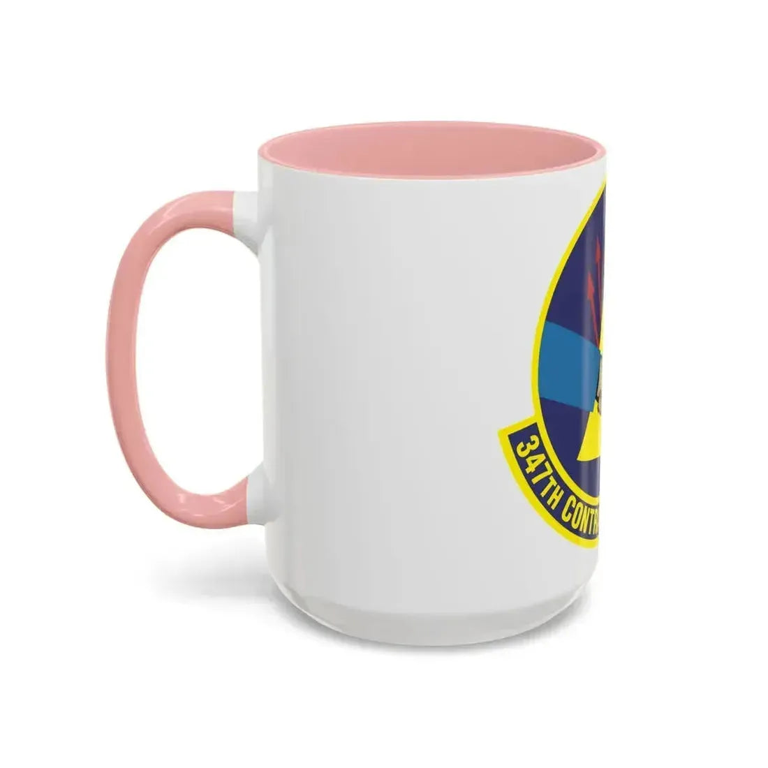 347th Contracting Squadron (U.S. Air Force) Accent Coffee Mug - Go Mug Yourself
