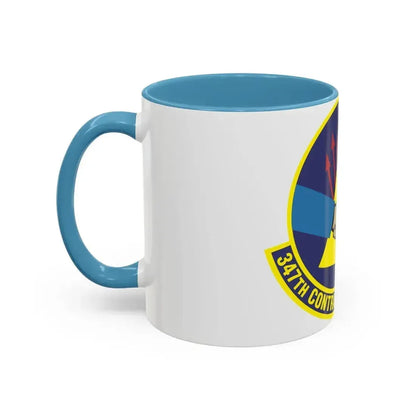 347th Contracting Squadron (U.S. Air Force) Accent Coffee Mug - Go Mug Yourself