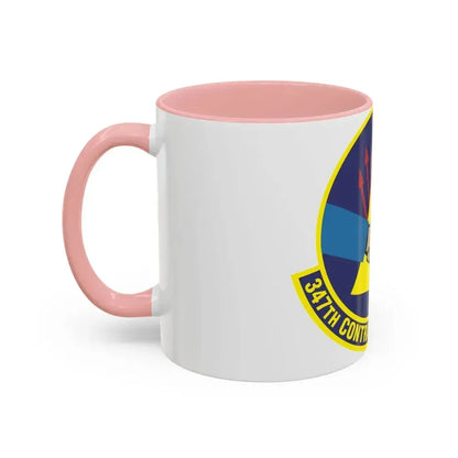 347th Contracting Squadron (U.S. Air Force) Accent Coffee Mug - Go Mug Yourself