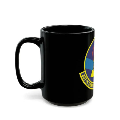347th Contracting Squadron (U.S. Air Force) Black Coffee Mug - Go Mug Yourself