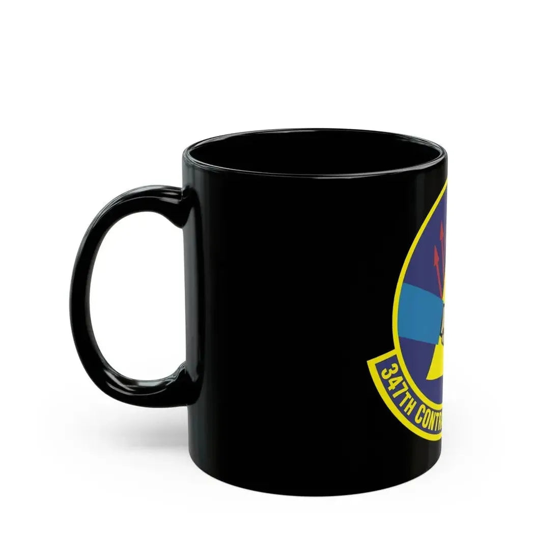 347th Contracting Squadron (U.S. Air Force) Black Coffee Mug - Go Mug Yourself