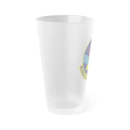 347th Contracting Squadron (U.S. Air Force) Frosted Pint Glass 16oz - Go Mug Yourself