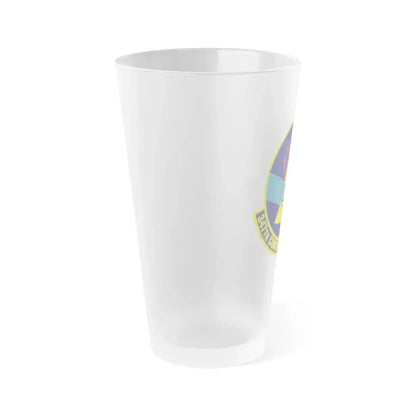 347th Contracting Squadron (U.S. Air Force) Frosted Pint Glass 16oz - Go Mug Yourself