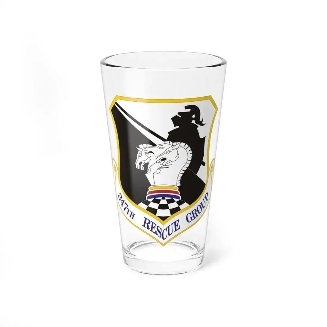 347th Rescue Group (U.S. Air Force) Pint Glass 16oz 16oz - Go Mug Yourself