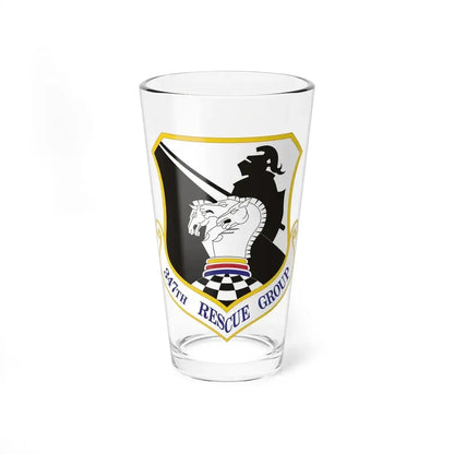 347th Rescue Group (U.S. Air Force) Pint Glass 16oz 16oz - Go Mug Yourself