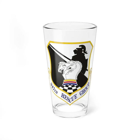 347th Rescue Group (U.S. Air Force) Pint Glass 16oz 16oz - Go Mug Yourself