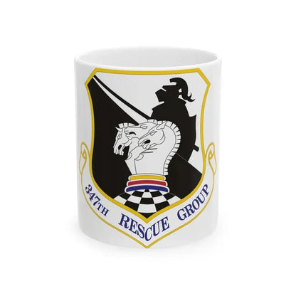347th Rescue Group (U.S. Air Force) White Coffee Mug 11oz - Go Mug Yourself