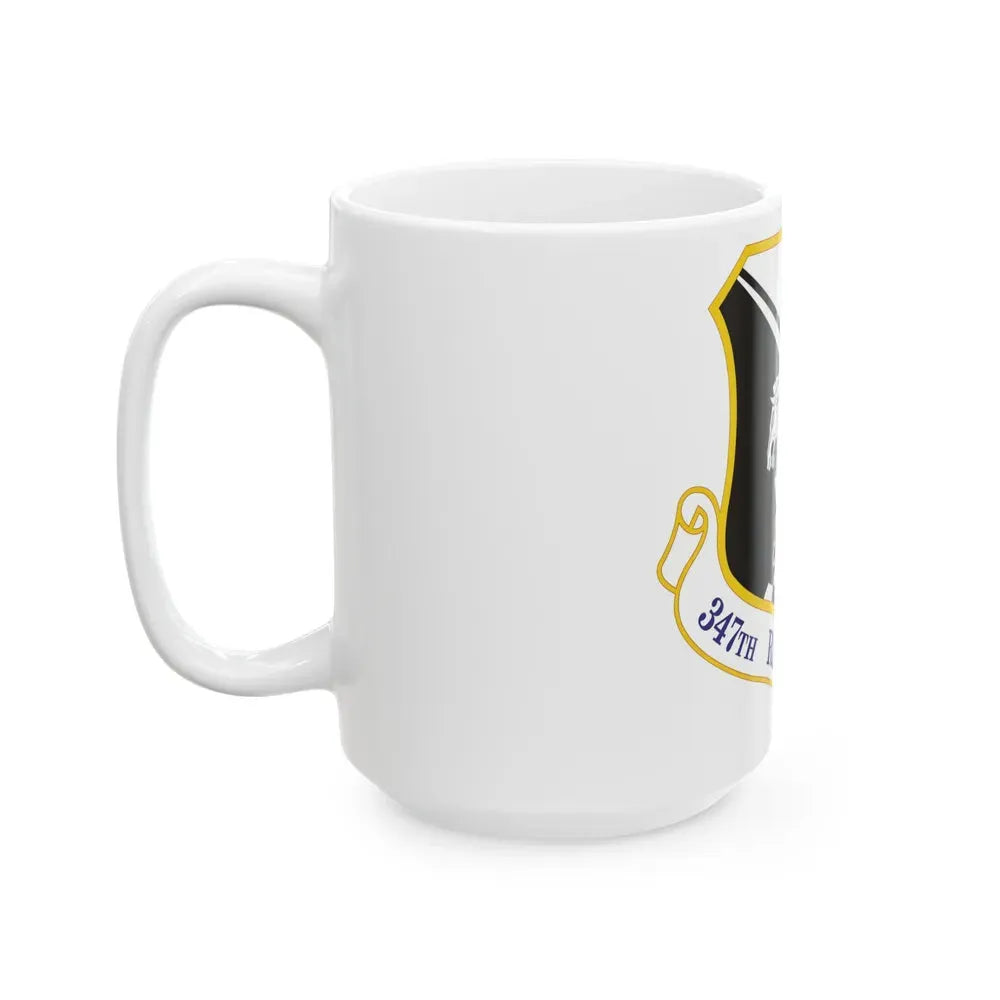347th Rescue Group (U.S. Air Force) White Coffee Mug - Go Mug Yourself