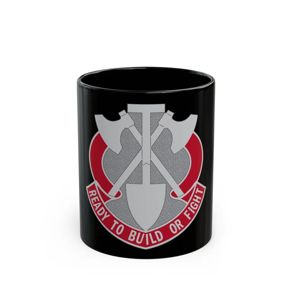 348 Engineer Group (U.S. Army) Black Coffee Mug-11oz-Go Mug Yourself