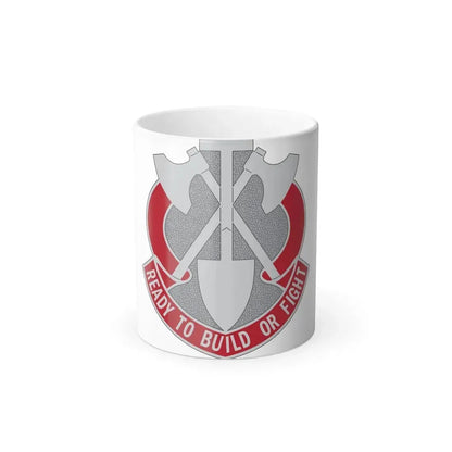 348 Engineer Group (U.S. Army) Color Changing Coffee Mug 11oz - Go Mug Yourself