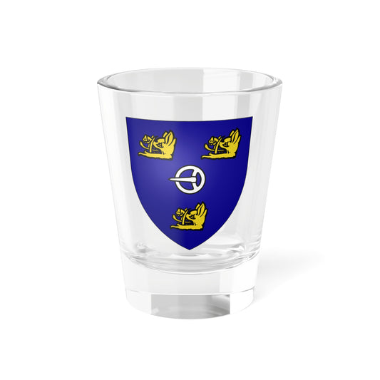 Fergusson of Kilkerran arms (New Zealand) (Coat of Arms) Shot Glass 1.5oz