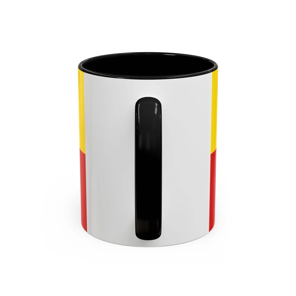 Flag of Goslar Germany - Accent Coffee Mug-Go Mug Yourself