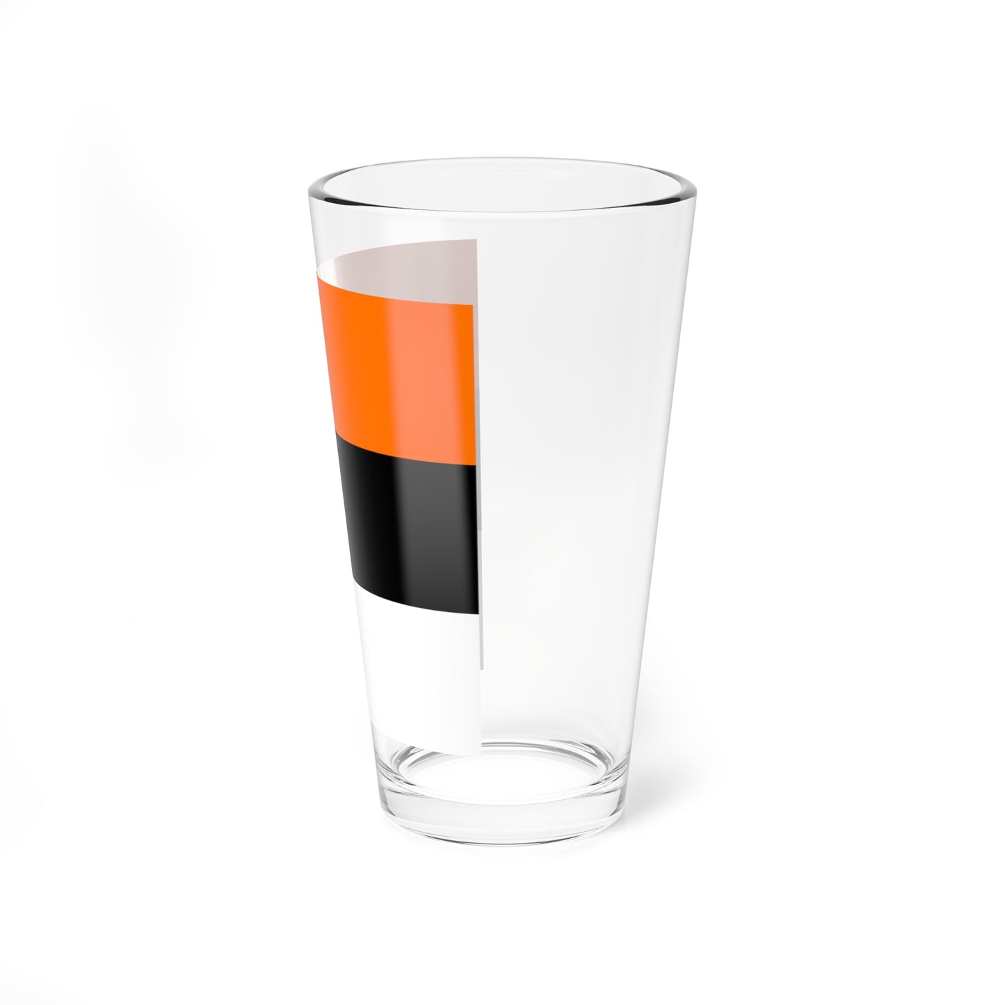 Flag of Canton of Neuchatel 1836-1848 (Switzerland) Pint Glass 16oz