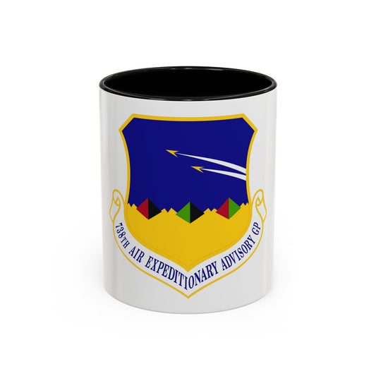 738th Air Expeditionary Advisory Group (U.S. Air Force) Accent Coffee Mug