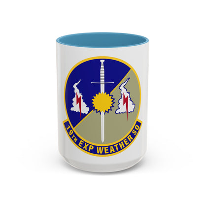 19th Expeditionary Weather Squadron (U.S. Air Force) Accent Coffee Mug