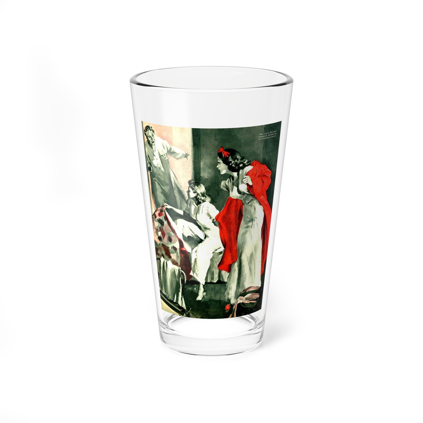 The City Editor and the Lady, Liberty magazine, June 14, 1941 (Magazine Illustration) Pint Glass 16oz