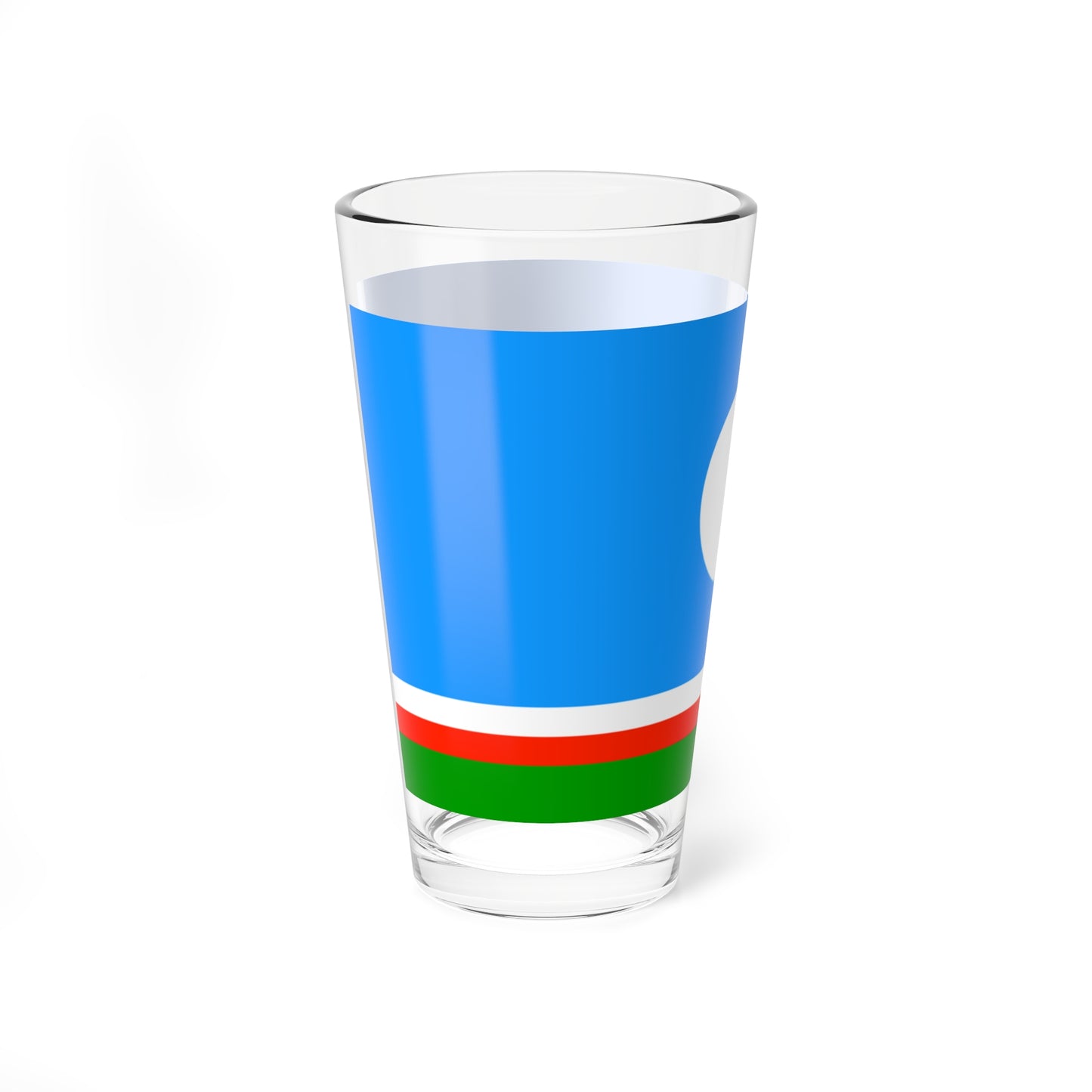 Flag of Sakha (Russia) Pint Glass 16oz