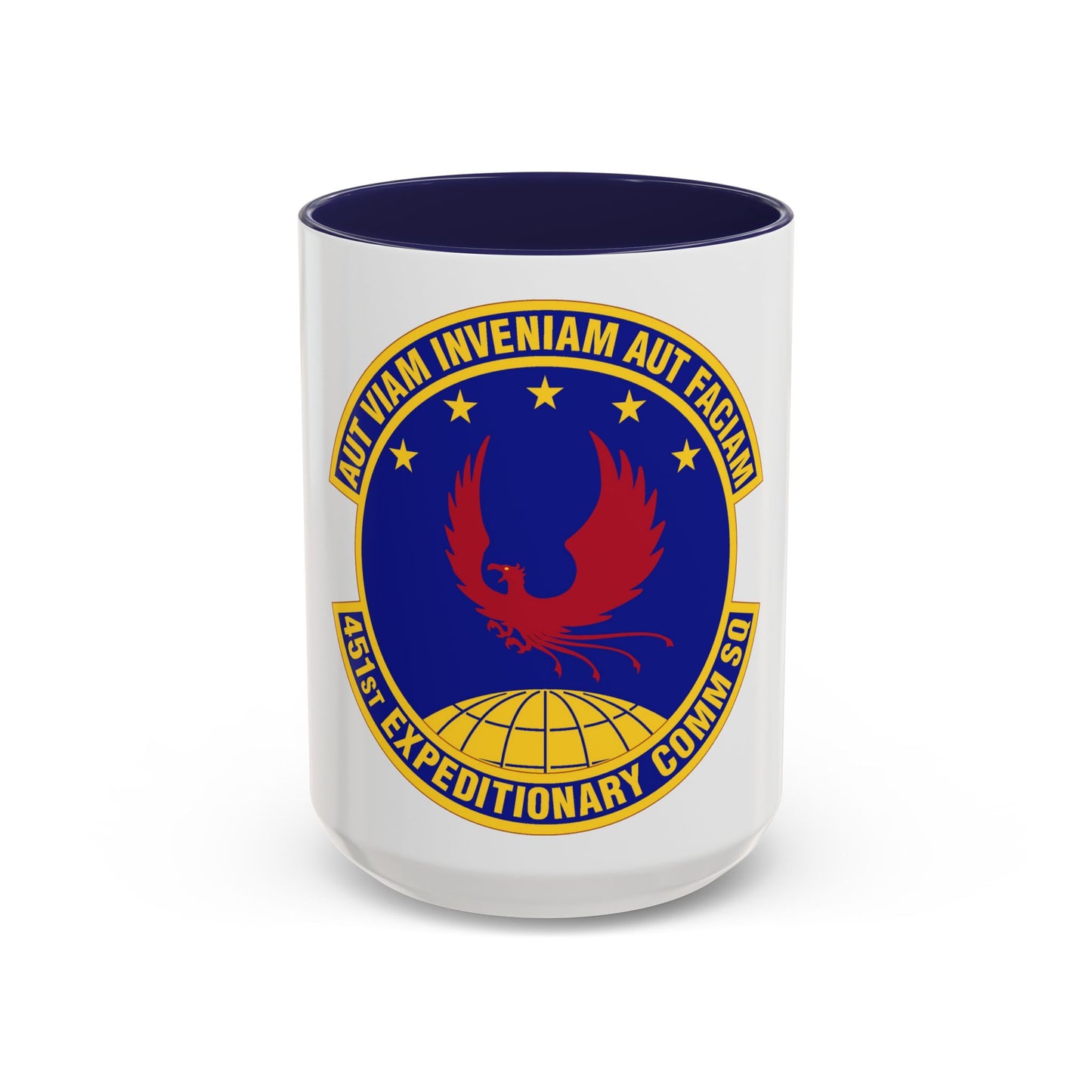 451st Expeditionary Communications Squadron (U.S. Air Force) Accent Coffee Mug
