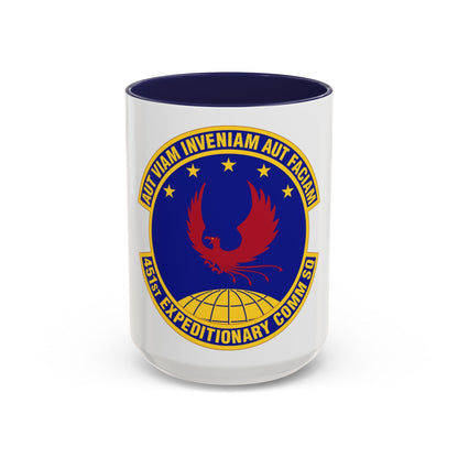 451st Expeditionary Communications Squadron (U.S. Air Force) Accent Coffee Mug