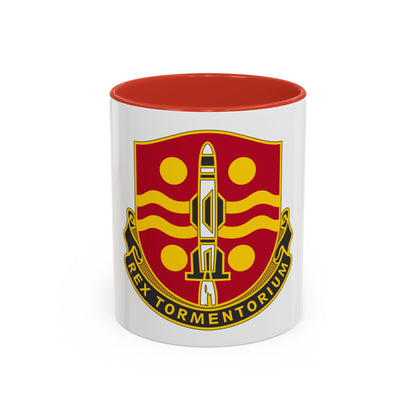 246 Field Artillery Battalion (U.S. Army) Accent Coffee Mug