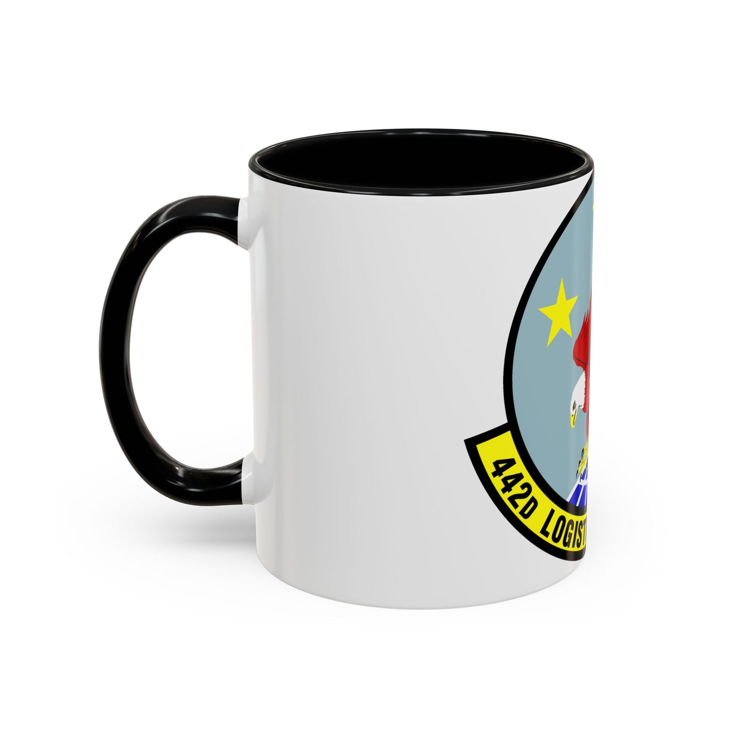 442d Logistics Support Squadron (U.S. Air Force) Accent Coffee Mug