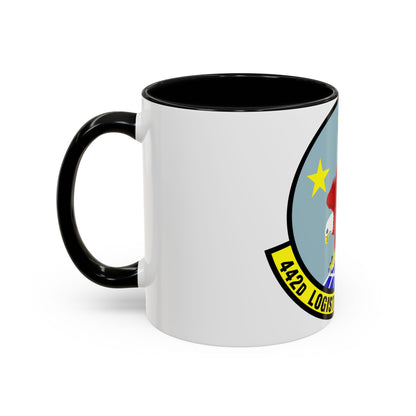 442d Logistics Support Squadron (U.S. Air Force) Accent Coffee Mug