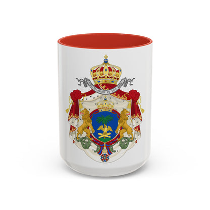 Imperial Coat of Arms of Haiti (1849-1859) - Accent Coffee Mug