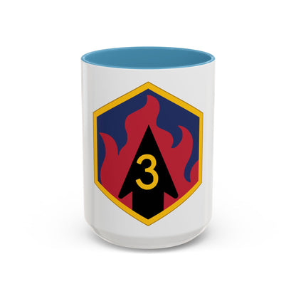 3rd Chemical Brigade (U.S. Army) Accent Coffee Mug