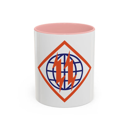 2d Signal Brigade (U.S. Army) Accent Coffee Mug