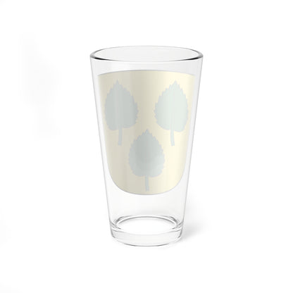 Kriegstetten-blazon (Switzerland) (Coat of Arms) Pint Glass 16oz